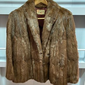 Vintage fur jacket